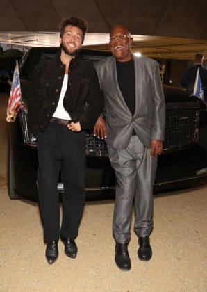 Inside arrivals for the Los Angeles premiere of The Beast at the Academy Museum of Motion Pictures Featuring: Guy Burnet, Samuel L. Jackson Where: Los Angeles, California, United States When: 07 Oct 2026 Credit: Faye s Vision Cover Images EDITORIAL USE ONLY. NOT FOR USE BY NEWSPAPERS BASED IN THE UK. Copyright: xx coverimg56077546