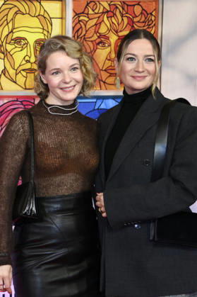 Angelina Häntsch und Nina Gummich bei der Premiere des Kinofilms Heimsuchung im Kino International. Berlin, 06.10.2026