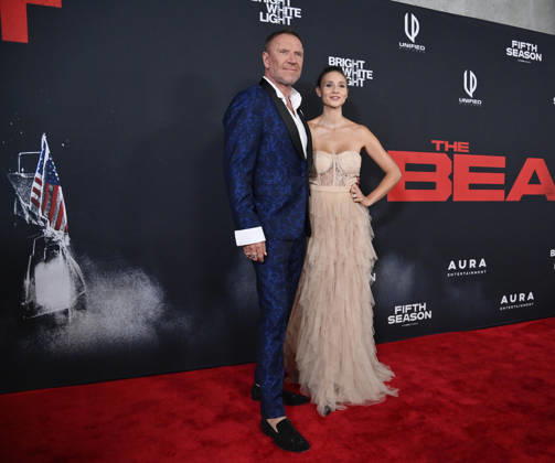 Director Reny Darlin and his wife Kelly Gale attend the premiere of the motion picture thriller The Beast at the Academy museum of Motion Pictures in Los Angeles on Tuesday, October 10, 2026. Storyline: When a militia of unidentified hostiles coordinates a coup against the U.S., the president uncovers the extent of The Beast s highly classified offensive capabilities in order to save his life and America. LAP20261006814 JIMxRUYMEN