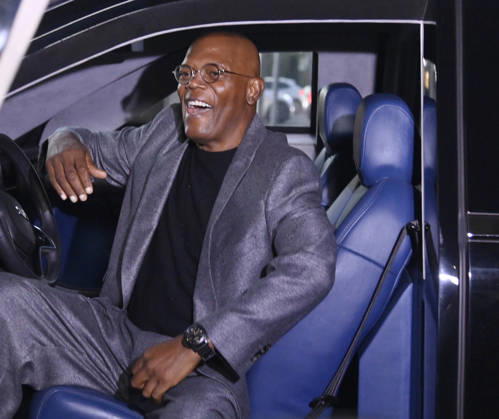 Cast member Samuel L. Jackson attends the premiere of the motion picture thriller The Beast at the Academy museum of Motion Pictures in Los Angeles on Tuesday, October 10, 2026. Storyline: When a militia of unidentified hostiles coordinates a coup against the U.S., the president uncovers the extent of The Beast s highly classified offensive capabilities in order to save his life and America.  LAP20261006822 JIMxRUYMEN