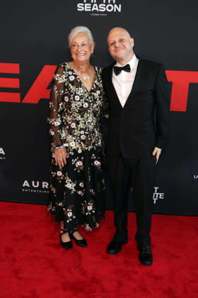Inside arrivals for the Los Angeles premiere of The Beast at the Academy Museum of Motion Pictures Featuring: Janice Dozier, Mike Dozier Where: Los Angeles, California, United States When: 07 Oct 2026 Credit: Faye s Vision Cover Images EDITORIAL USE ONLY. NOT FOR USE BY NEWSPAPERS BASED IN THE UK. Copyright: xx coverimg56077411
