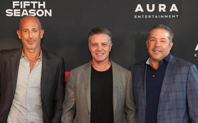 Inside arrivals for the Los Angeles premiere of The Beast at the Academy Museum of Motion Pictures Featuring: Marc Goldberg, Christian Mercuri, Jared Goetz Where: Los Angeles, California, United States When: 07 Oct 2026 Credit: Faye s Vision Cover Images EDITORIAL USE ONLY. NOT FOR USE BY NEWSPAPERS BASED IN THE UK. Copyright: xx coverimg56077415