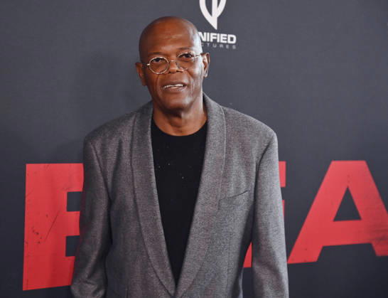 Cast member Samuel L. Jackson attends the premiere of the motion picture thriller The Beast at the Academy museum of Motion Pictures in Los Angeles on Tuesday, October 10, 2026. Storyline: When a militia of unidentified hostiles coordinates a coup against the U.S., the president uncovers the extent of The Beast s highly classified offensive capabilities in order to save his life and America.  LAP20261006838 JIMxRUYMEN