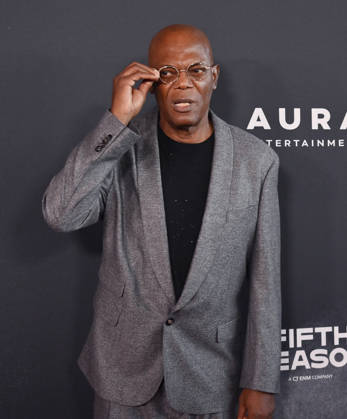 Cast member Samuel L. Jackson attends the premiere of the motion picture thriller The Beast at the Academy museum of Motion Pictures in Los Angeles on Tuesday, October 10, 2026. Storyline: When a militia of unidentified hostiles coordinates a coup against the U.S., the president uncovers the extent of The Beast s highly classified offensive capabilities in order to save his life and America.  LAP20261006839 JIMxRUYMEN