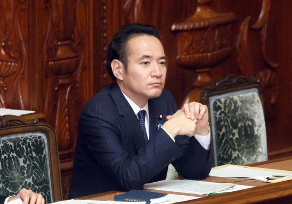 October 7, 2026, Tokyo, Japan - Japanese Agriculture Minister Kazuo Yana attends Lower House s plenary session at the National Diet in Tokyo on Wednesday, October 7, 2026. (photo by Yoshio Tsunoda AFLO) aflo_354016997