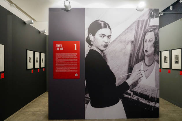 IPA89394051 - MILAN, October 7, 2026 - Opening of the photography exhibition Through My Eyes: Frida Kahlo and the Creation of the Myth, curated by Vittoria Mainoldi at Superstudio PiÃ¹ on Via Tortona.  Copyright: xEmanuelexRobertoxDexCarlix xx IPA89394051