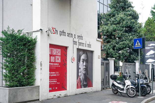 IPA89394071 - MILAN, October 7, 2026 - Opening of the photography exhibition Through My Eyes: Frida Kahlo and the Making of a Myth, curated by Vittoria Mainoldi at Superstudio Più on Via Tortona. Copyright: xEmanuelexRobertoxDexCarlix xx IPA89394071