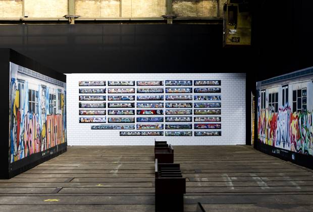 AMSTERDAM - New York photographer and documentary filmmaker Henry Chalfant during a press event preceding the opening of his exhibition ART IS NOT A CRIME at STRAAT Museum on the NDSM site. REMKO DE WAAL ANP netherlands out - belgium out Copyright: xx x571764079x originalFilename: 571764079