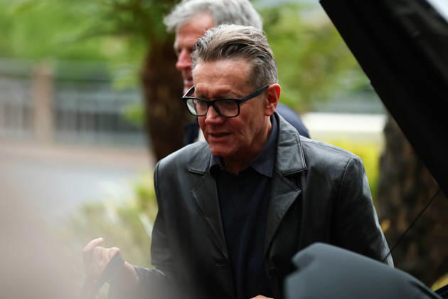 October 7, 2026, Dinard, Bretagne, France: English filmmaker and producer STEPHEN WOOLEY arrives ahead of the 37th Dinard British and Irish Film Festival in Dinard, France. Dinard France  - ZUMAc179 20261007_zep_c179_002 Copyright: xMickaelxChavetx