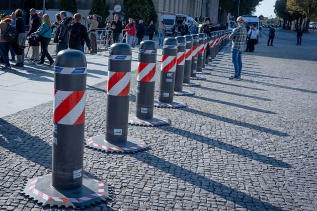 Berlin, Bebelplatz, Gedenken Berlin, Bebelplatz, Gedenken an die 1.200 Opfer des islamischen Terrorangriffs auf Israel am 7. Oktober 2023, Sicherheit, Polizei Berlin Berlin GER