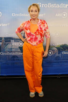 Saskia Fischer beim 40 Jahre Großstadtrevier (ARD) Serien Photo Call am 7.10.2026 in der Astor Film Lounge in Hamburg Saskia Fischer attends the photo call for the 40th anniversary of the series *Großstadtrevier* on October 7, 2026 at the Astor Film Lounge in Hamburg, Germany 40 Jahre Grossstadtrevier (ARD) Jubilaeum in Hamburg