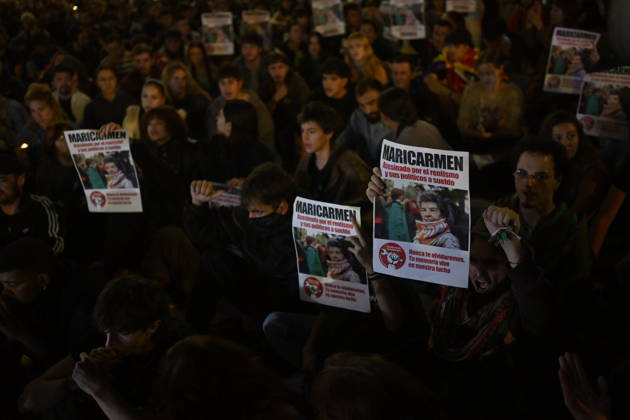 Deceased 87-year-old Mari Carmen Abascal remembered at Madrid housing protest MADRID, SPAIN - OCTOBER 7: Dozens of people gather in support of Mari Carmen Abascal during a protest outside the Congress of Deputies in Madrid, Spain, on October 7, 2026. The 87-year-old Abascal, who became a symbol of Spain s housing crisis in recent weeks, died in hospital after spending 15 days there following her eviction from her home by police in Madrid on September 23, 2026. Burak Akbulut Anadolu Madrid Spain. Editorial use only. Please get in touch for any other usage. Copyright: x2026xAnadoluxBurakxAkbulutx