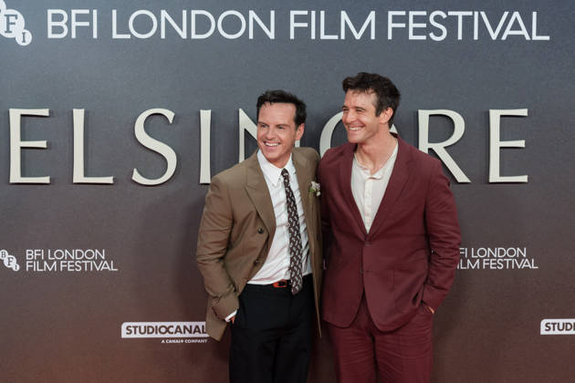 Elsinore Opening Night Gala at BFI London Film Festival LONDON, UNITED KINGDOM - OCTOBER 07: Andrew Scott (L) and Luke Thompson (R) attend the opening night gala of Elsinore during the 70th BFI London Film Festival at the Royal Festival Hall in London, United Kingdom on October 07, 2026. Wiktor Szymanowicz Anadolu London United Kingdom. Editorial use only. Please get in touch for any other usage. Copyright: x2026xAnadoluxWiktorxSzymanowiczx