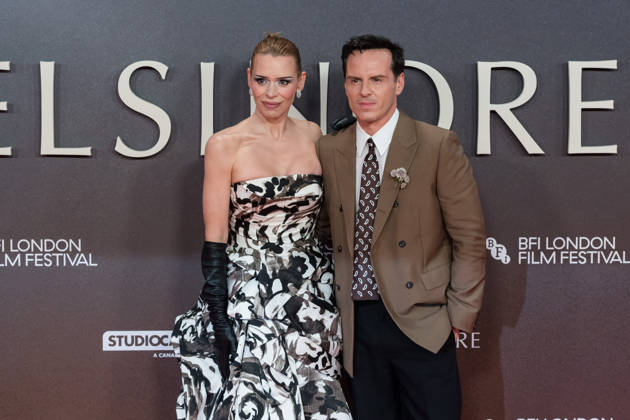 Elsinore opening night gala at BFI London Film Festival LONDON, UNITED KINGDOM - OCTOBER 07: Billie Piper (L) and Andrew Scott (R) attend the opening night gala of Elsinore during the 70th BFI London Film Festival at the Royal Festival Hall in London, United Kingdom on October 07, 2026. Wiktor Szymanowicz Anadolu London United Kingdom. Editorial use only. Please get in touch for any other usage. Copyright: x2026xAnadoluxWiktorxSzymanowiczx