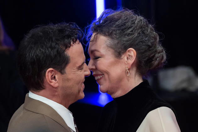 Elsinore opening night gala at BFI London Film Festival LONDON, UNITED KINGDOM - OCTOBER 07: Olivia Colman (R) and Andrew Scott (L) attend the opening night gala of Elsinore during the 70th BFI London Film Festival at the Royal Festival Hall in London, United Kingdom on October 07, 2026. Wiktor Szymanowicz Anadolu London United Kingdom. Editorial use only. Please get in touch for any other usage.  Copyright: x2026xAnadoluxWiktorxSzymanowiczx