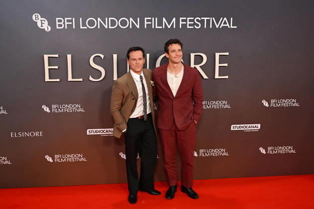 Celebrities attend the Elsinore Opening Night premiere during the 70th BFI London Film Festival held at BFI Southbank in London, England Featuring: Luke Thompson, Andrew Scott Where: London, United Kingdom When: 07 Oct 2026 Credit: Cover Images EDITORIAL USE ONLY. NOT FOR USE BY NEWSPAPERS BASED IN THE UK. Copyright: xx coverimg56078773