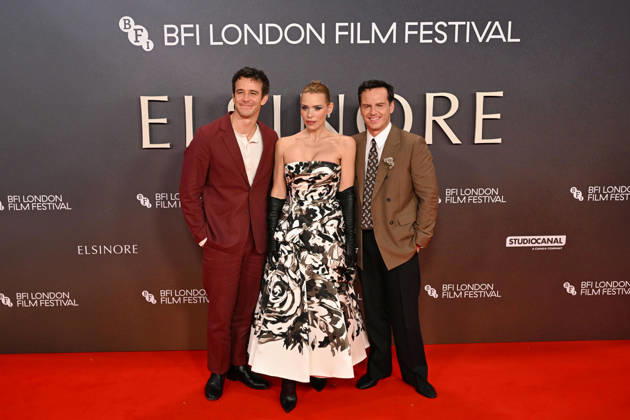 Celebrities attend the Elsinore Opening Night premiere during the 70th BFI London Film Festival held at BFI Southbank in London, England Featuring: Luke Thompson, Billie Piper, Andrew Scott Where: London, United Kingdom When: 07 Oct 2026 Credit: Cover Images EDITORIAL USE ONLY. NOT FOR USE BY NEWSPAPERS BASED IN THE UK. Copyright: xx coverimg56078781