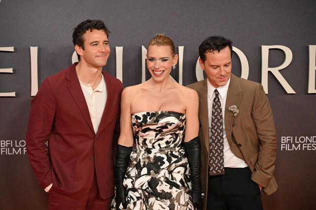 Celebrities attend the Elsinore Opening Night premiere during the 70th BFI London Film Festival held at BFI Southbank in London, England Featuring: Luke Thompson, Billie Piper, Andrew Scott Where: London, United Kingdom When: 07 Oct 2026 Credit: Cover Images EDITORIAL USE ONLY. NOT FOR USE BY NEWSPAPERS BASED IN THE UK. Copyright: xx coverimg56078784