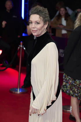 Olivia Colman pictured attending the BFI London Film Festival Opening Gala - Elsinore at the BFI Southbank Royal Festival Hall Featuring: Olivia Colman Where: London, United Kingdom When: 07 Oct 2026 Credit: Alan West Cover Images EDITORIAL USE ONLY. NOT FOR USE BY NEWSPAPERS BASED IN THE UK. Copyright: xx coverimg56078851