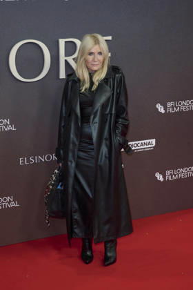 Michelle Collins pictured attending the BFI London Film Festival Opening Gala - Elsinore at the BFI Southbank Royal Festival Hall Featuring: Michelle Collins Where: London, United Kingdom When: 07 Oct 2026 Credit: Alan West Cover Images EDITORIAL USE ONLY. NOT FOR USE BY NEWSPAPERS BASED IN THE UK. Copyright: xx coverimg56078867