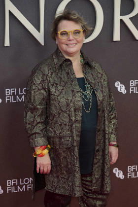 Joanna Scanlan pictured attending the BFI London Film Festival Opening Gala - Elsinore at the BFI Southbank Royal Festival Hall Featuring: Joanna Scanlan Where: London, United Kingdom When: 07 Oct 2026 Credit: Alan West Cover Images EDITORIAL USE ONLY. NOT FOR USE BY NEWSPAPERS BASED IN THE UK. Copyright: xx coverimg56078876
