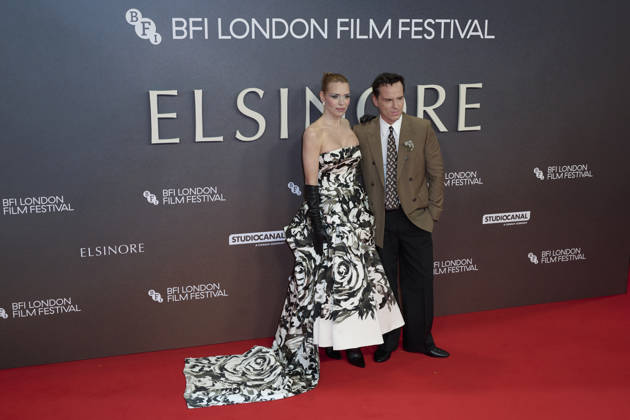 Billie Piper and Andrew Scott pictured attending the BFI London Film Festival Opening Gala - Elsinore at the BFI Southbank Royal Festival Hall Featuring: Billie Piper and Andrew Scott Where: London, United Kingdom When: 07 Oct 2026 Credit: Alan West Cover Images EDITORIAL USE ONLY. NOT FOR USE BY NEWSPAPERS BASED IN THE UK. Copyright: xx coverimg56078841
