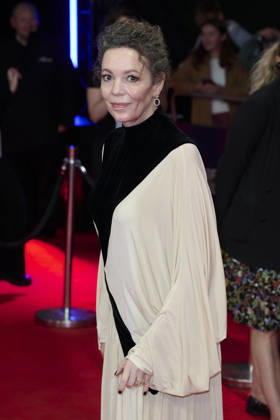 Olivia Colman pictured attending the BFI London Film Festival Opening Gala - Elsinore at the BFI Southbank Royal Festival Hall Featuring: Olivia Colman Where: London, United Kingdom When: 07 Oct 2026 Credit: Alan West Cover Images EDITORIAL USE ONLY. NOT FOR USE BY NEWSPAPERS BASED IN THE UK. Copyright: xx coverimg56078852