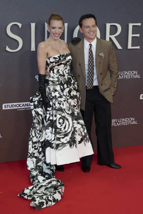 Billie Piper and Andrew Scott pictured attending the BFI London Film Festival Opening Gala - Elsinore at the BFI Southbank Royal Festival Hall Featuring: Billie Piper and Andrew Scott Where: London, United Kingdom When: 07 Oct 2026 Credit: Alan West Cover Images EDITORIAL USE ONLY. NOT FOR USE BY NEWSPAPERS BASED IN THE UK. Copyright: xx coverimg56078837