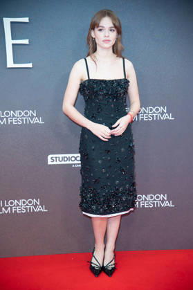 London Film Festival 2026 - Elsinore Opening Night Gala Arrivals at Royal Festival Hall, Southbank, London, UK - 7 October, 2026 Sadie Soverall attends the Opening Night Gala of Elsinore at The 70th BFI London Film Festival at Royal Festival Hall, Southbank, London, England, UK on Wednesday 7 October, 2026., Credit:Justin Ng Avalon UK, England, London, Royal Festival Hall, Southbank Copyright: xJustinxNgx xAvalonx 1141278476