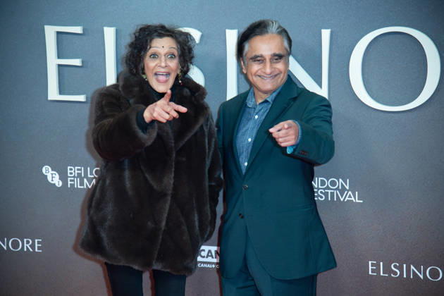 London Film Festival 2026 - Elsinore Opening Night Gala Arrivals at Royal Festival Hall, Southbank, London, UK - 7 October, 2026 Meera Syal and Sanjeev Bhaskar attends the Opening Night Gala of Elsinore at The 70th BFI London Film Festival at Royal Festival Hall, Southbank, London, England, UK on Wednesday 7 October, 2026., Credit:Justin Ng Avalon UK, England, London, Royal Festival Hall, Southbank Copyright: xJustinxNgx xAvalonx 1141278623