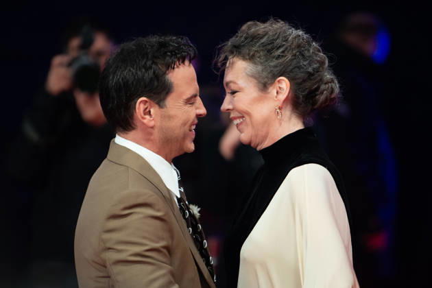 London Film Festival 2026 - Elsinore Opening Night Gala Arrivals at Royal Festival Hall, Southbank, London, UK - 7 October, 2026 Andrew Scott and Olivia Colman attends the Opening Night Gala of Elsinore at The 70th BFI London Film Festival at Royal Festival Hall, Southbank, London, England, UK on Wednesday 7 October, 2026., Credit:Justin Ng Avalon UK, England, London, Royal Festival Hall, Southbank Copyright: xJustinxNgx xAvalonx 1141278695