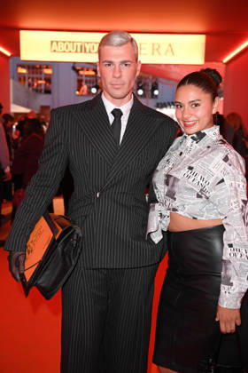 Tony Eberhardt, Daphne Mikaela Arias-Minda bei der ABOUT YOU OPERA FASHION SHOW im Admiralspalast in Berlin am 07.10.2026