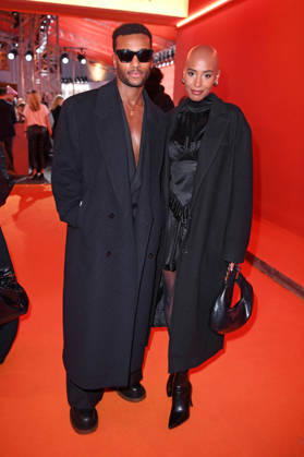 Tijan Njie, Sharon Battiste bei der ABOUT YOU OPERA FASHION SHOW im Admiralspalast in Berlin am 07.10.2026