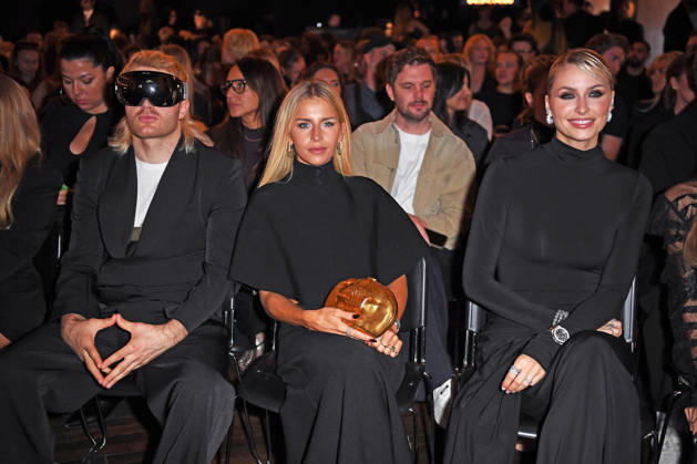 Ski Aggu (August Jean Diederich), Caro Daur, Lena Gercke bei der ABOUT YOU OPERA FASHION SHOW im Admiralspalast in Berlin am 07.10.2026
