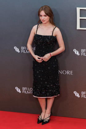 Elsinore Opening Night Gala at BFI London Film Festival LONDON, UNITED KINGDOM - OCTOBER 07: Sadie Soverall attends the opening night gala of Elsinore during the 70th BFI London Film Festival at the Royal Festival Hall in London, United Kingdom on October 07, 2026. Wiktor Szymanowicz Anadolu London United Kingdom. Editorial use only. Please get in touch for any other usage.  Copyright: x2026xAnadoluxWiktorxSzymanowiczx