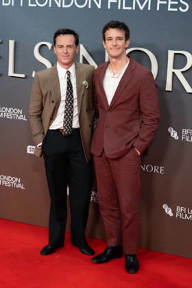 Elsinore 2026 Opening Gala during the 70th BFI London Film Festival at The Royal Festival Hall in London, UK - 7 OCT 2026. Andrew Scott and Luke Thompson attend the Elsinore 2026 Opening Gala during the 70th BFI London Film Festival at The Royal Festival Hall. London United Kingdom Copyright: xLounisxTiarx xSOPAxImagesx _DSC3548