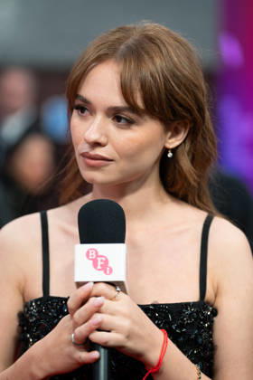 Elsinore 2026 Opening Gala during the 70th BFI London Film Festival at The Royal Festival Hall in London, UK - 7 OCT 2026. Sadie Soverall attends the Elsinore 2026 Opening Gala during the 70th BFI London Film Festival at The Royal Festival Hall . London United Kingdom Copyright: xLounisxTiarx xSOPAxImagesx _DSC3299