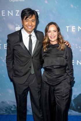 October 7, 2026, New York, New York, United States: (L-R) Genden Phuntsok and Jennifer Peedom attend.Apple Original Films Tenzing New York Premiere at DGA Theater on October 07, 2026 in New York City. New York United States - ZUMAs197 20261007_aaa_s197_432 Copyright: xRonxAdarx