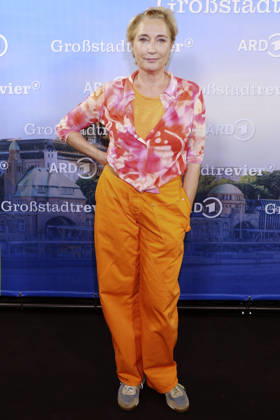 Saskia Fischer beim Photocall zu 40 Jahre der ARD-Serie Großstadtrevier in der Astor Film Lounge. Hamburg, 07.10,.2026