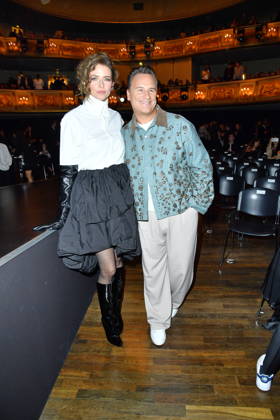 ABOUT YOU Opera Modenschau Eva Padberg und Guido Maria Kretschmer bei der ABOUT YOU Opera Modenschau in Berlin am 07.10.2026 Copyright: xEventpressxBerndtx