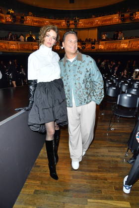 ABOUT YOU Opera Modenschau Eva Padberg und Guido Maria Kretschmer bei der ABOUT YOU Opera Modenschau in Berlin am 07.10.2026 Copyright: xEventpressxBerndtx