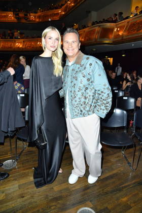 ABOUT YOU Opera Modenschau Leonie Hanne und Guido Maria Kretschmer bei der ABOUT YOU Opera Modenschau in Berlin am 07.10.2026 Copyright: xEventpressxBerndtx