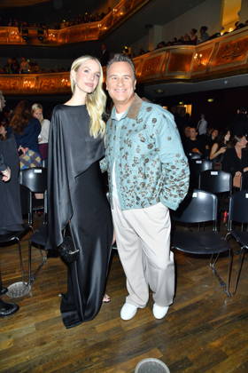 ABOUT YOU Opera Modenschau Leonie Hanne und Guido Maria Kretschmer bei der ABOUT YOU Opera Modenschau in Berlin am 07.10.2026 Copyright: xEventpressxBerndtx
