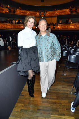 ABOUT YOU Opera Modenschau Eva Padberg und Guido Maria Kretschmer bei der ABOUT YOU Opera Modenschau in Berlin am 07.10.2026 Copyright: xEventpressxBerndtx