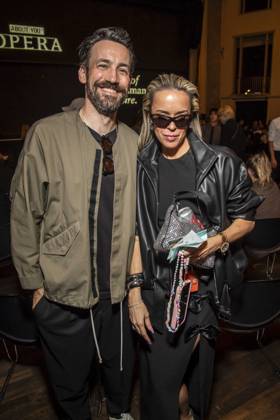 ABB ABOUTYOU- Moderator Jan Koeppen und Marina Hoermanseder zu Gast bei der ABOUT YOU Opera Fashion Show im Admiralspalast am 07.10.2026 in Berlin Berlin Deutschland