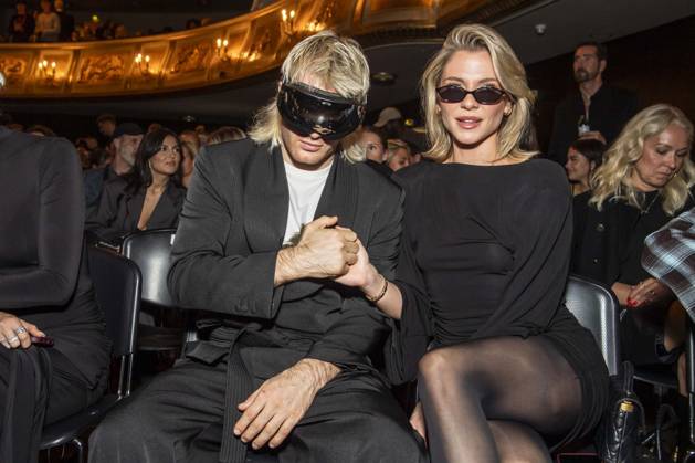 ABB ABOUTYOU- Ski Aggu und Cheyenne Pahde zu Gast bei der ABOUT YOU Opera Fashion Show im Admiralspalast am 07.10.2026 in Berlin Berlin Deutschland