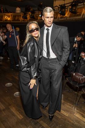 ABB ABOUTYOU- Marina Hoermanseder mit Gast zu Gast bei der ABOUT YOU Opera Fashion Show im Admiralspalast am 07.10.2026 in Berlin Berlin Deutschland