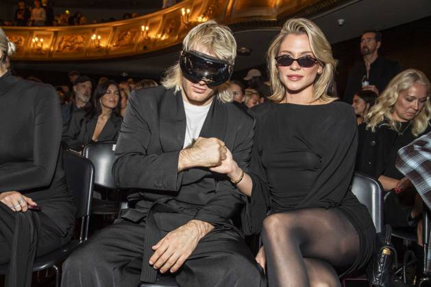 ABB ABOUTYOU- Ski Aggu und Cheyenne Pahde zu Gast bei der ABOUT YOU Opera Fashion Show im Admiralspalast am 07.10.2026 in Berlin Berlin Deutschland