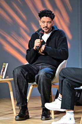 Frankfurter Buchmesse 2026. Journalist Don Pablo Mulemba am 07.10.2026 auf der Frankfurter Buchmesse. 20261007MWI151533