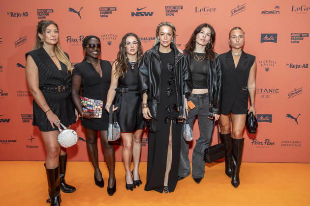 ABB ABOUTYOU- Samira Williams, Marina Hoermanseder und Victoria Velvet zu Gast auf dem Orangenen Teppich bei der ABOUT YOU Opera Fashion Show im Admiralspalast am 07.10.2026 in Berlin Berlin Deutschland